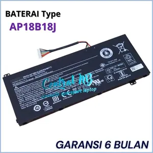 Baterai Batre Compatible For Aspire 3 A314 A314-41 A314-33 Series AP18B18J -CNB