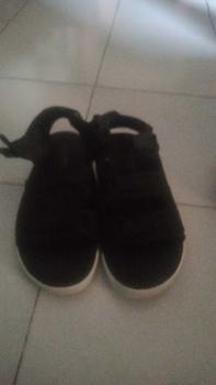 Product Review of ZEVAA-Sandal Gunung Pria Strap Velcro Ban 3 Hitam Putih Sandal from f**a 0