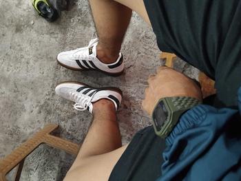 Product Review of sepatu kasual spesial white black from d**y p**a 0