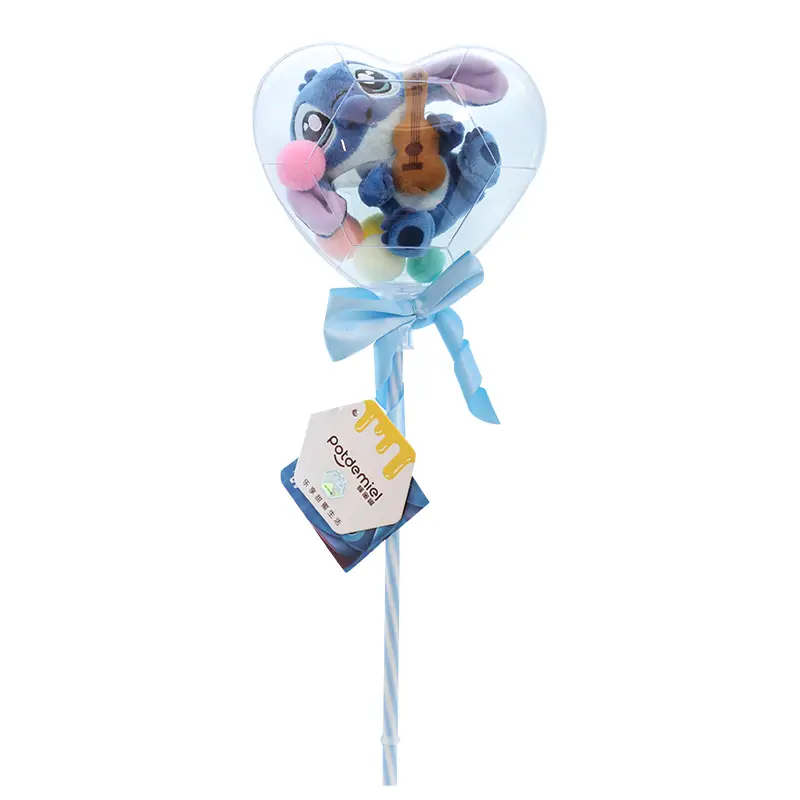 Lotso Bear Stitch  Buket Bunga Dan Balon /Buket Bunga Boneka Buket Wisuda /Cewek Cowok Bunga Kado Wisuda / Buket Bunga Artificial Hadiah 8