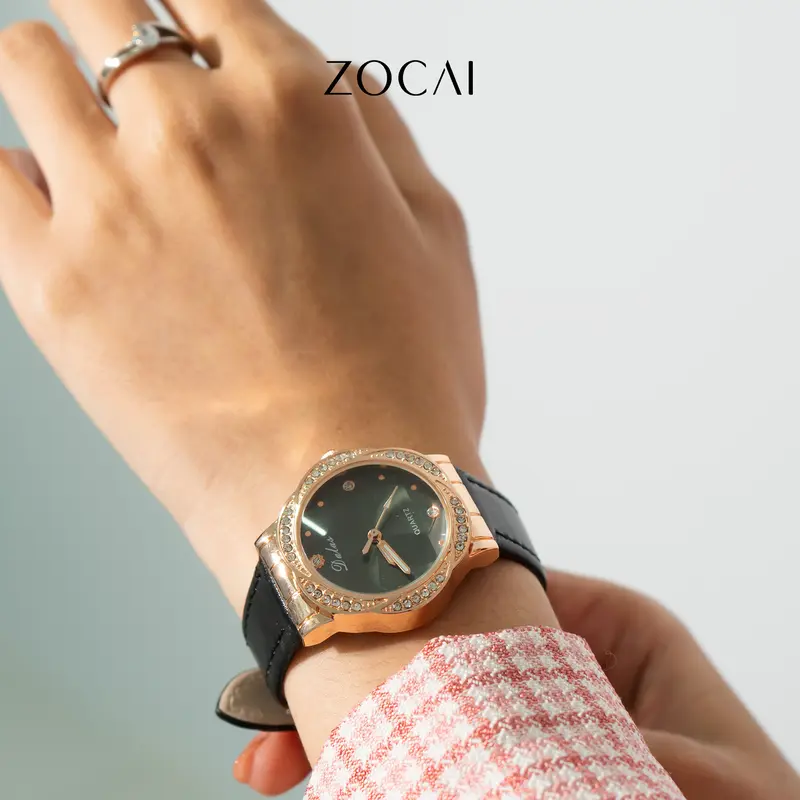 OS6-J27 Jam Tangan Wanita Cewe Simpel Dan Elegan Mewah Kekinian Keren Murah Kulit Tahan Air Bergaransi 1 Tahun High Quality Qualitas Tinggi COD Free Box Watches 4