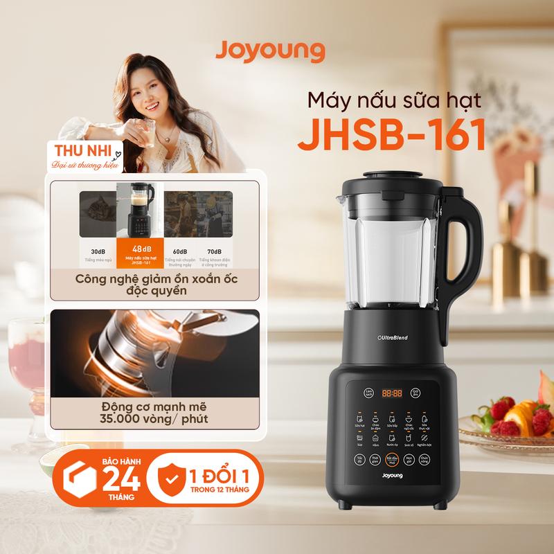  Máy làm sữa hạt chống ồn đa năng Joyoung JHSB-161 | Dung tích tới 1.75L | 10 chức năng nấu | Công suất 1000W 