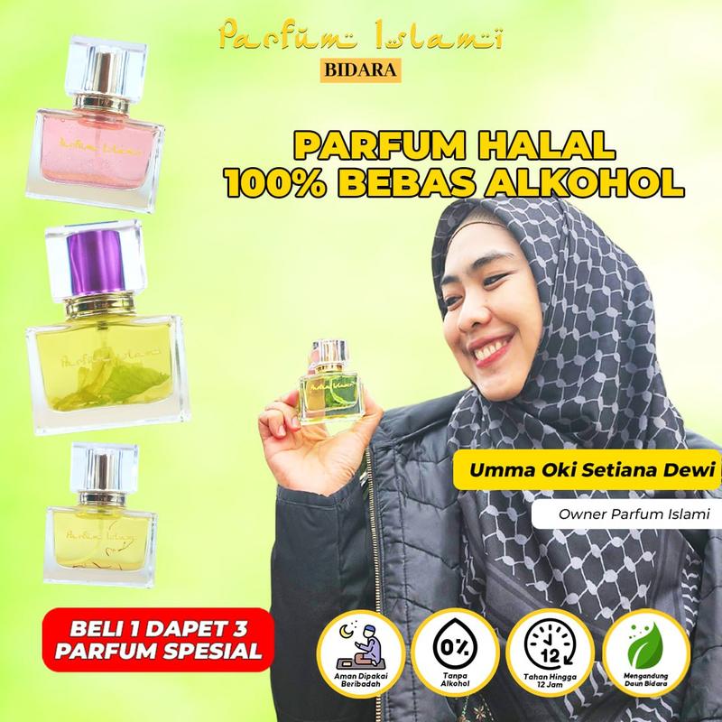 PROMO PARFUM ISLAMI BIDARA Perfume PAKET ISI 3 Dapat Varian Wangi Bidara, Saffron dan Crystal Rose 7