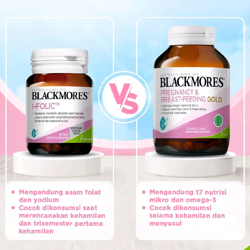 [ASLI] Blackmores Pregnancy & Breast-Feeding Gold Ibu Hamil Menyusui isi 120 2