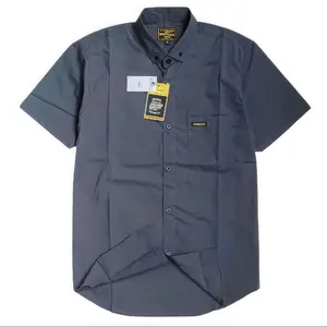 Kemeja Polos Pria Lengan Pendek Baju Distro