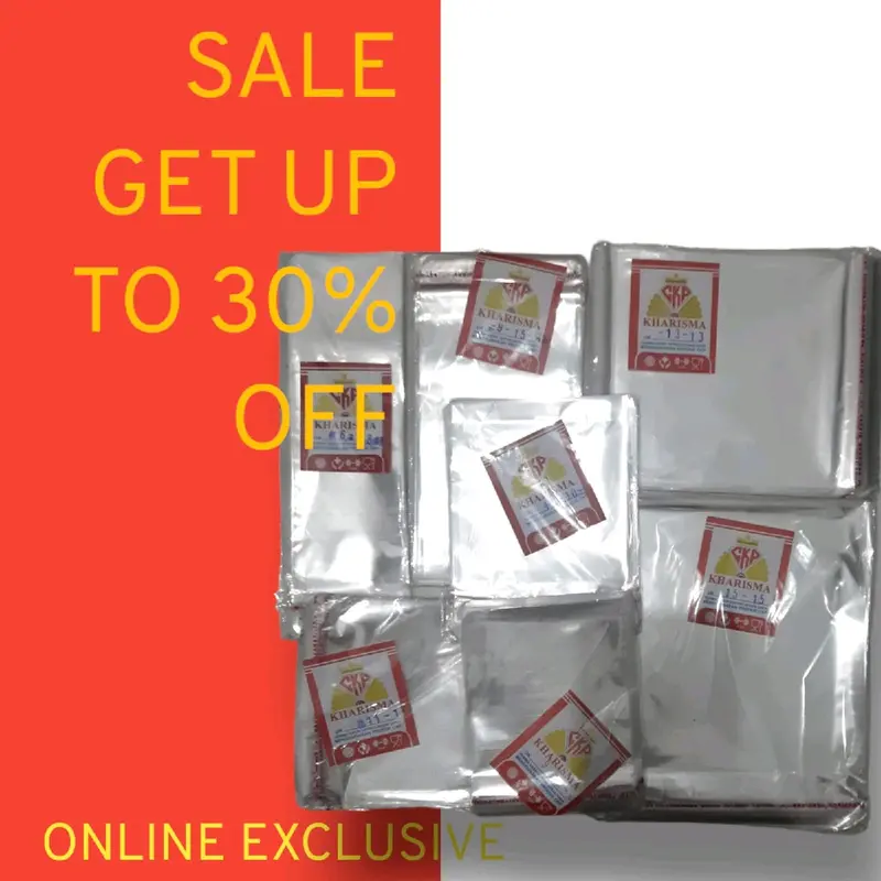 PLASTIK OPP MURAH UK 7 x 15 TEBAL 17 MIC ISI 100 PCS - PLASTIK OPP LEM 5