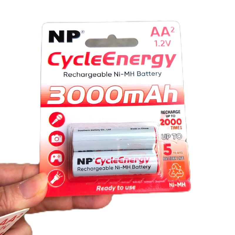 Pin sạc AA NP loại tốt dung lượng cao 3000mAh 1.2V