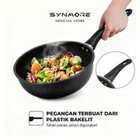 Gambar Synmore Panci Susu Sauce Pan Anti Lengket Lapisan Granite 18/20cm – Semua Kompor untuk Susu/Saus/Sup - 18cm-Semua Kompor dari Synmore Official Store Kab. Tangerang 4 Tokopedia