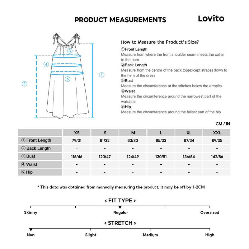 Product Introduction of Lovito Sexy Plain Lace Bow Sleep Dress for Women LNL48174 31
