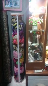 Product Review of [COD] Tidy Tribe Hadiah Doll Storage Bucket Gaya Ritsleting Transparan Tabung Storage Boneka Dengan Penutup 90/120/150CM Penyelenggara Berkapasitas Besar Dudukan Doneka from :** 0