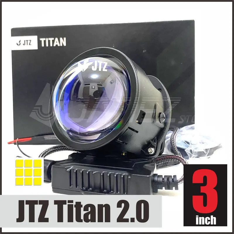 Biled Laser 3 inch Bluelens JTZ Titan 2.0 - Projie Projector 3Inch 50/60W Led Proyektor 5