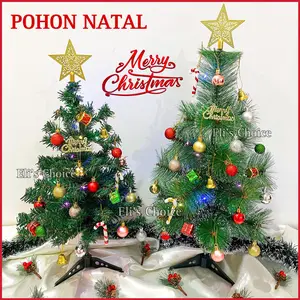 POHON NATAL PORTABLE / CHRISTMAS TREE / POHON CEMARA NATAL SALJU MERRY XMAS TERMURAH READY STOCK