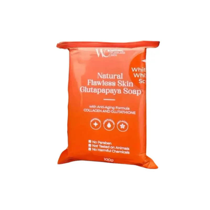 WC NATURAL FLAWLESS SKIN GLUTA PAPAYA SOAP (WHIPPED SCRUB SOAP)