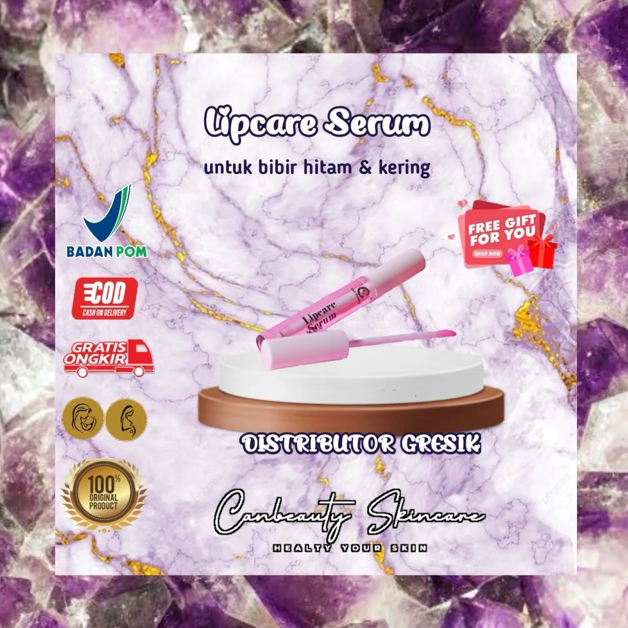 Lipcare Serum Canbeauty Bpom