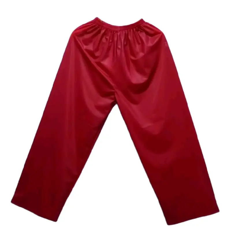 JAS HUJAN STELAN TERBAIK PRIA WANITA DEWASA BAHAN LENTUR PVC Waterproof Setelan Raincoat 7