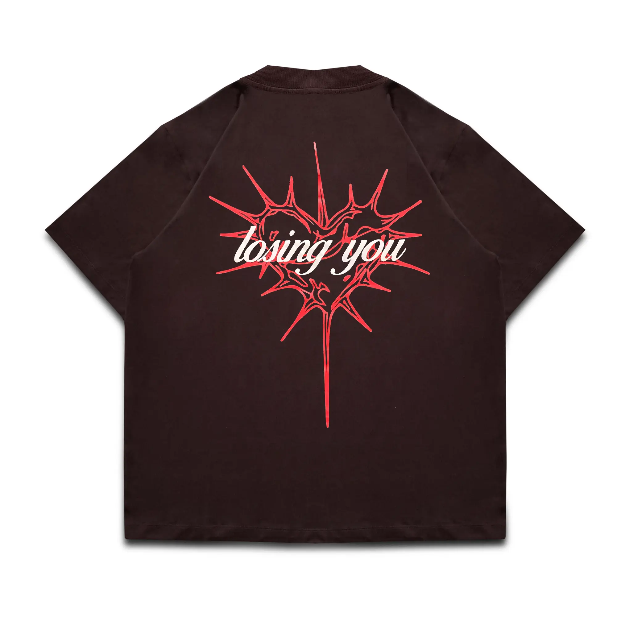 Sonderpeps - Kaos Oversize Pria Wanita Tshirt - Hurt Brown
