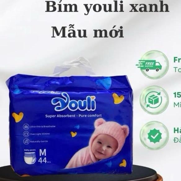  Bỉm Youli Xanh Dành Cho Bé 3-22kg Voi 