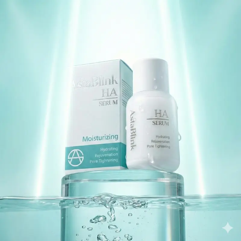 Product Introduction of AstaBlink HA Serum dưỡng ẩm da giảm dấu hiệu lão hóa phù hợp mọi loại da với Acid hyaluronic Peptides và công nghệ Hydrogel Technology 9