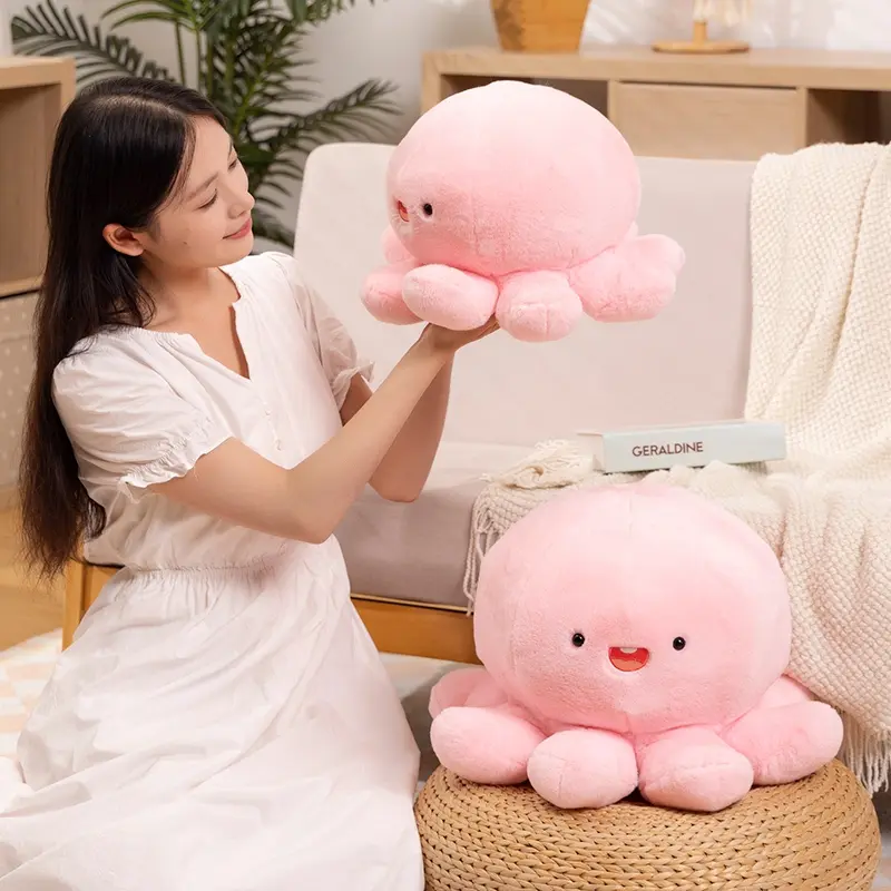 Cartoon Cute Octopus Doll Plush Toy Cloth Doll Funny Cute Doll Gift for Girls