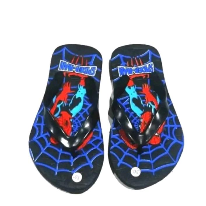 SANDAL JEPIT anak laki2 motif SPIDER-MAN Fashion Kaki 2