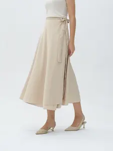 Rok Flare Maxi Wanita | Himari Skirt | HULM