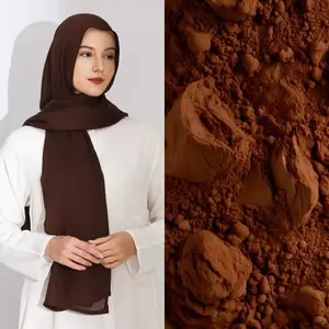 [Maroon Brown] Hijab Pashmina Viscose by The Ayuma | Modal Viscose