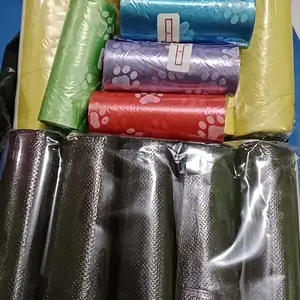 Poop Bag Organik Isi Ulang Kantong Plastik Sampah 15 Pcs