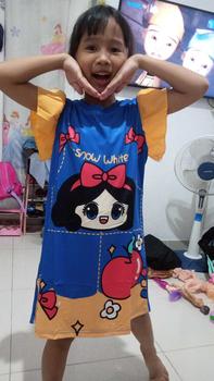 Product Review of JUNECOLLECTIONS DRESS DISNYLONG ANAK KAOS ANAK PEREMPUAN GAUN KASUAL LENGAN PENDEK ANAK BAJU DRESS PRINCESS ANAK MOTIF RENDA #408 from 🌹**g 0