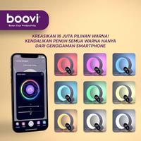 Gambar BOOVI JD005 Jam Alarm Digital Lampu LED RGB Remote Control Speaker Bluetooth Multifungsi Type C - Putih dari Boovi Official Kota Administrasi Jakarta Barat 4 Tokopedia