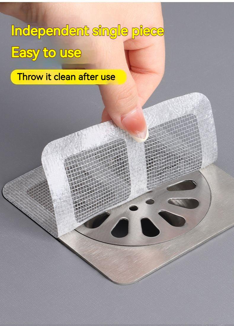 Product Introduction of Floor drain filter, bathroom bathroom sewer anti-clogging square grid sewer anti-insect hair filter 19