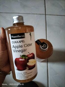Product Review of NUTRIFARM CUKA APEL 500ML WITH MOTHER CUKA APEL 500 ML organik from n**e 3
