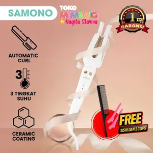 【TMG X SAMONO】SAMONO Catokan Curly Automatic Catokan Keriting Keramik Otomatis Hair Styler [SW-HC10]