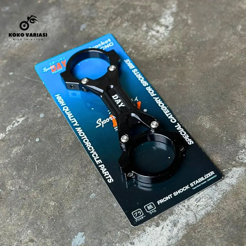 Borgol Skok Ninja As 33 Shock Depan Ninja RR Vixion Scorpio Full CNC Import Stabilizer Skok Ninja 3