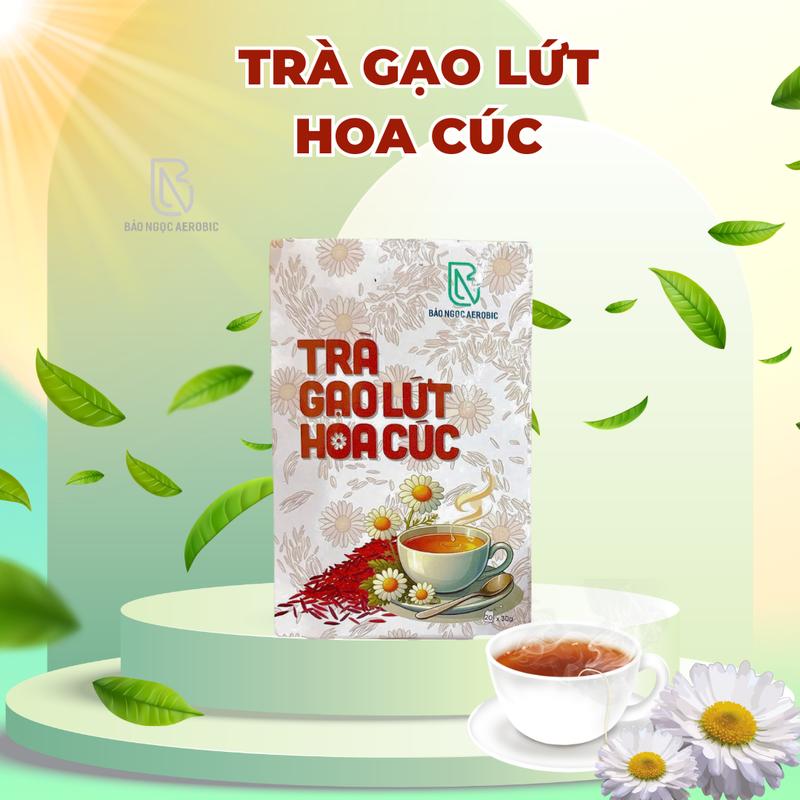MM2 - TRÀ GẠO LỨT HOA CÚC - HỘP 20 TÚI LỌC
