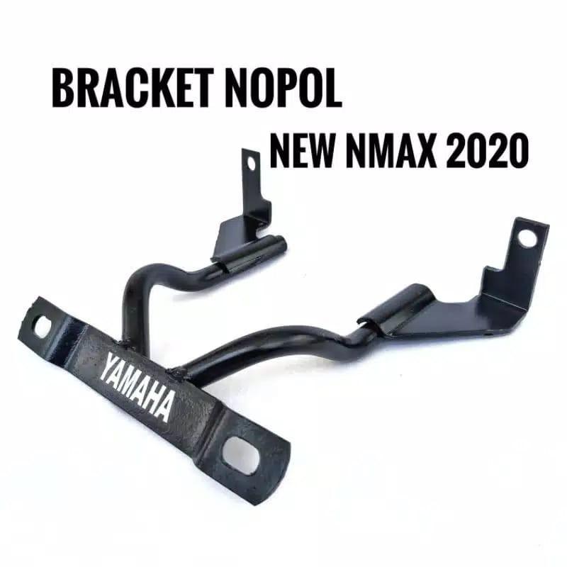 BREKET DUDUKAN PLAT NOMOR DEPAN YAMAHA NMAX NEW NMAX ALL SERIES 0