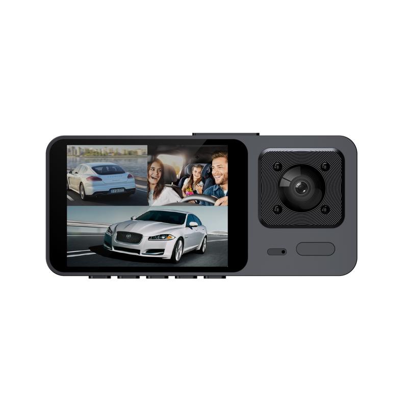 Product Introduction of Dashcam For Car Wifi Dash Cam 2 Camera Lens Car Dvr Dashcam 3-Channel Dash Cam Hd 1080p Camera With Rear Camera Night Vision Driving Video Record 33