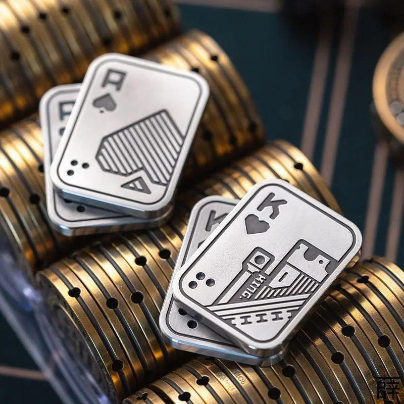 Metal Magnetic Push Slider EDC Fidget Toy Autism Sensory Anxiety Stress Relief Office Desk Tool Holiday and Birthday Gifts