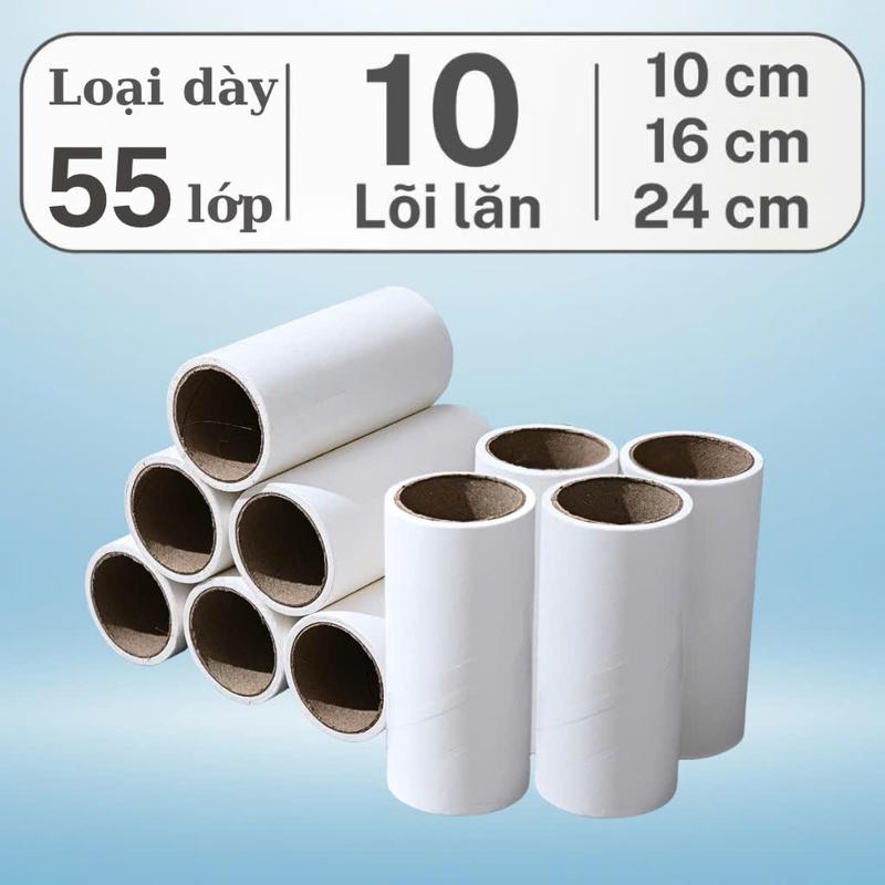  Lõi lăn bụi 10cm dùng cho các loại cây lăn bụi cán ngắn đồ lăn bụi quần áo phủi bụi ghế sofa chăn ga gối nệm lông thú cưng đồ gia dụng tiện ích 