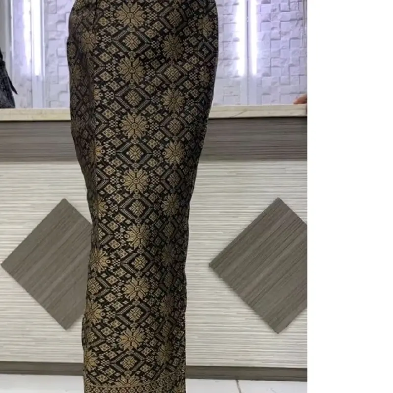ZAKIA!!!ROK SONGKET KONDANGAN /HANYA BAWAHAN ROK SEPAN NYA SAJA.CANTIK MEWAH Casual Wisuda 2