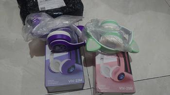 Product Review of Headphone Wireless Bluetooth Headset Cat Ear Telinga Kucing Gaming LED Stereo Bass Earphones from k**i 1