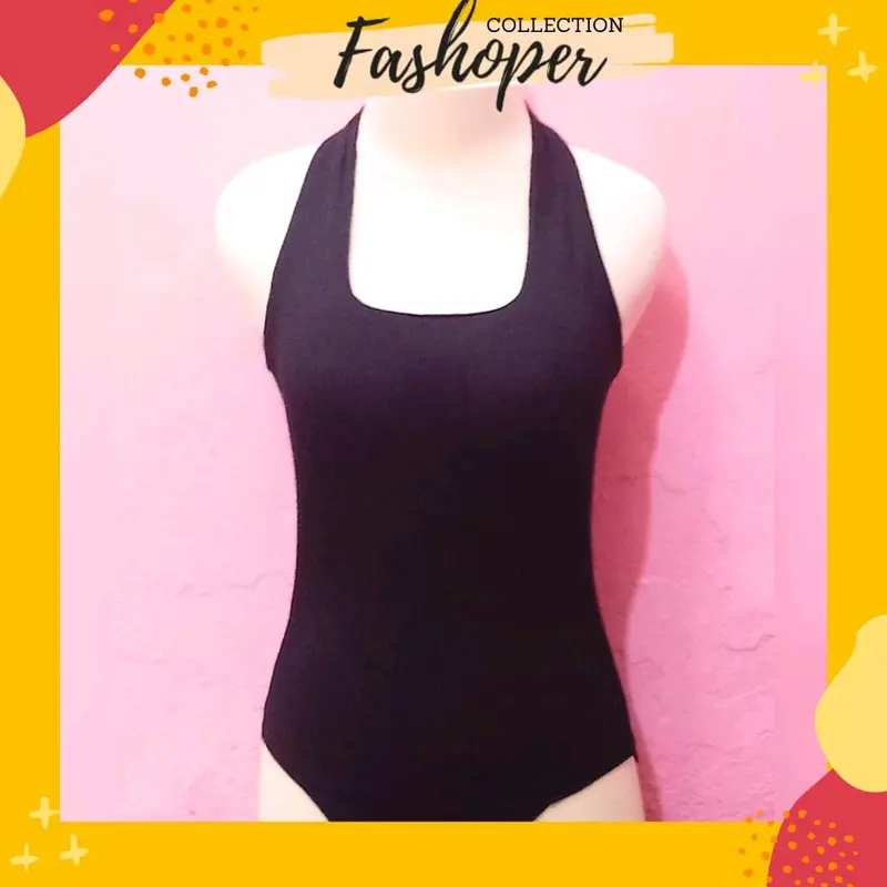 Bodysuit Atasan Lengan Panjang/Pendek Wanita Bangkok 1