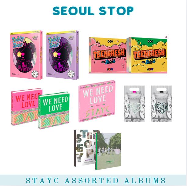 STAYC ASSORTED MERCH ALBUMS - TikTok Shop Philippines
