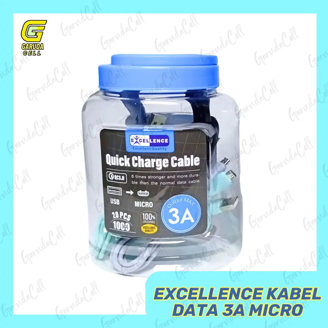 KABEL DATA TOPLES EXCELLENT MICRO KUALITAS TERBAIK TERMURAH