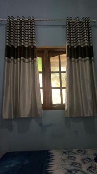 Product Review of gorden jendela rumah bahan blackout semi bludru motif embos model smokring from M**a S**i 1