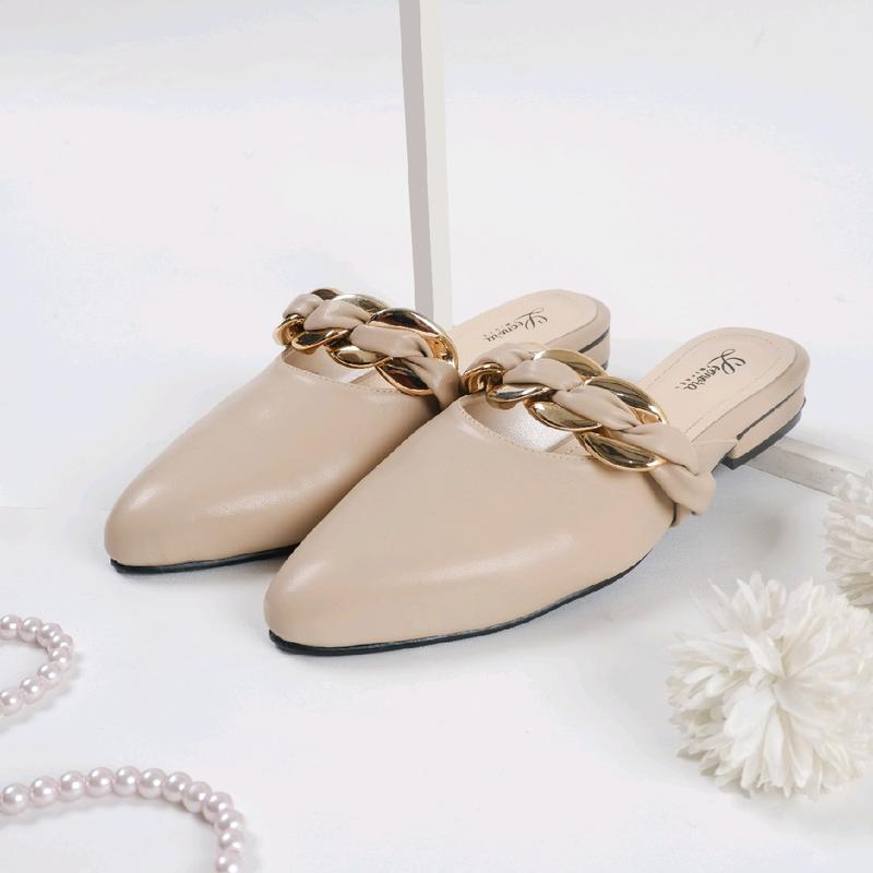 LEONORAWINKEL-CHIARA Sandal Wanita Terbaru Mules 3cm 6
