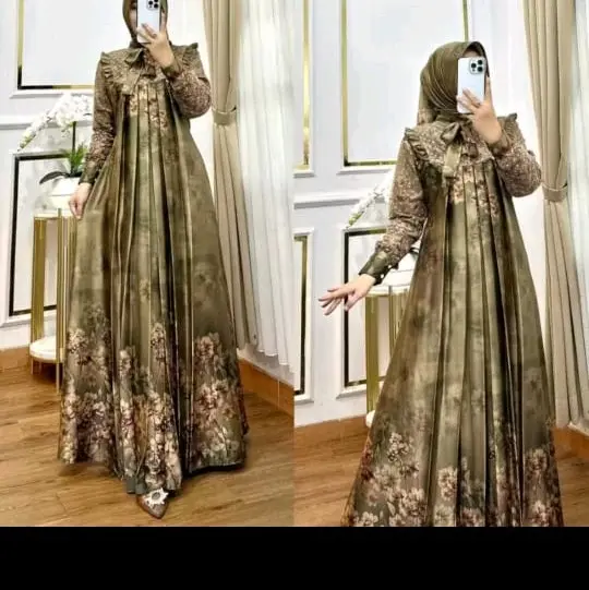 gamis cinaam gamis terbaru gamis model tren 2024.  gamis terlaris @gamis viral gamis terlaris . sultan terbaru gamis lebaran2025 crinkle airflow bisa dicuci dengan mesin