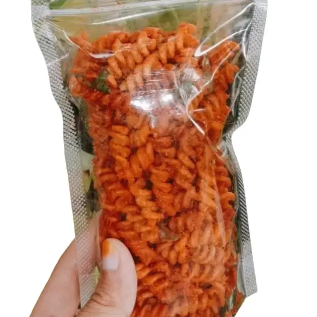 Makaroni Spiral - Makanan Ringan Berbentuk Spiral - Food, Snack Camilan Cemilan Crispy Pedas
