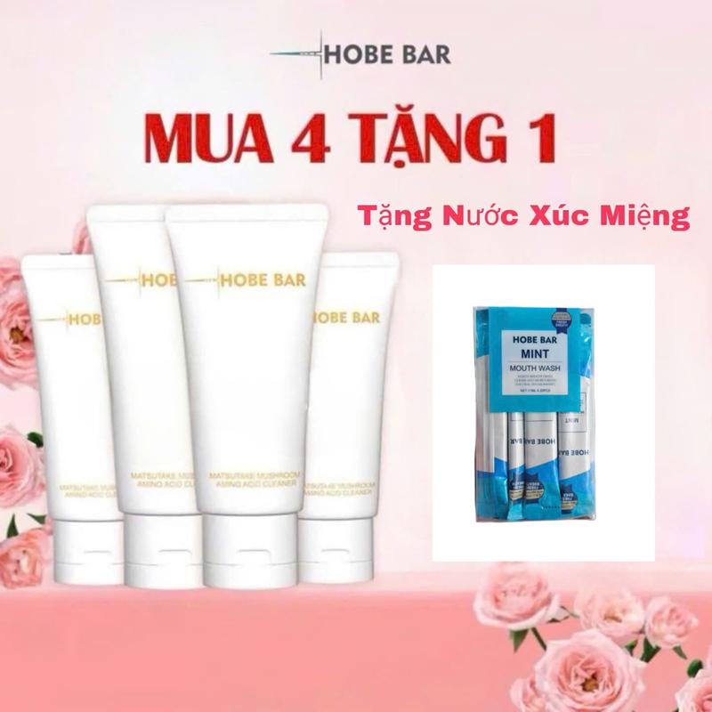 (MUA 4 TẶNG  1)Sữa Rửa Mặt Làm Sáng Da HOBEBAR  50ml Skincare Làm Đẹp Da Nữ sữa