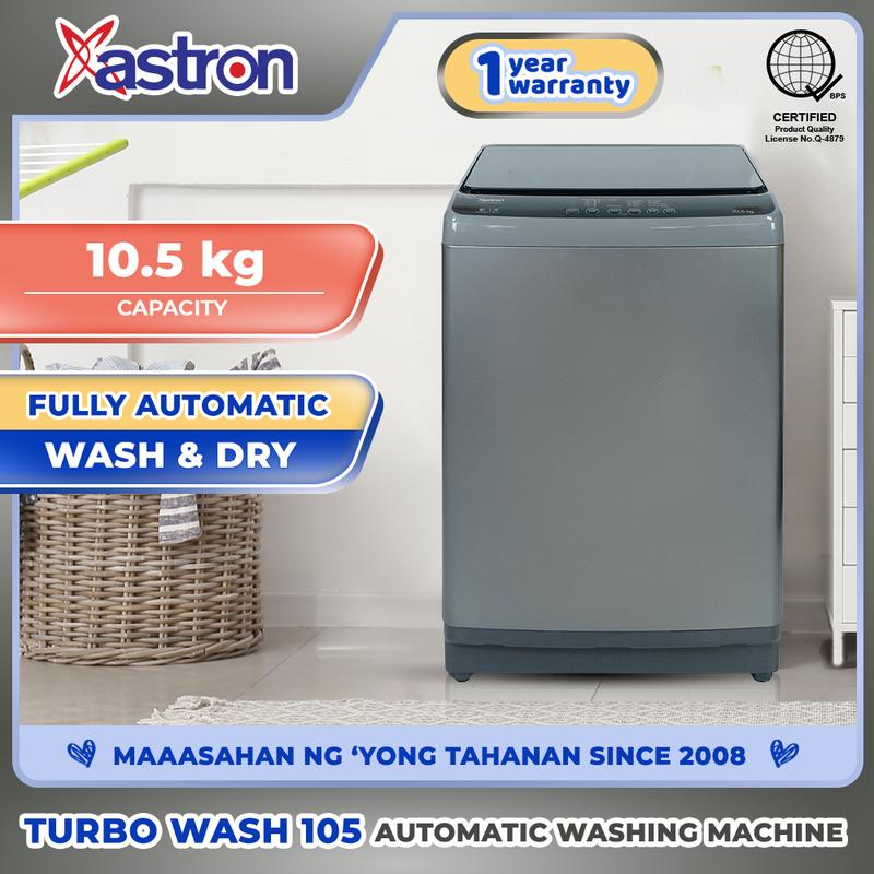 Astron TURBO WASH 105 Automatic Washing Machine (Wash and Dry) - TikTok ...