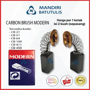 KUL - SPUL - CARBON BRUSH ARANG MODERN CB 21 CB 51 CB 64 CB 100 CB 411